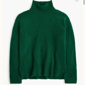 J. Crew Factory Mockneck sweater in extra-soft yarn